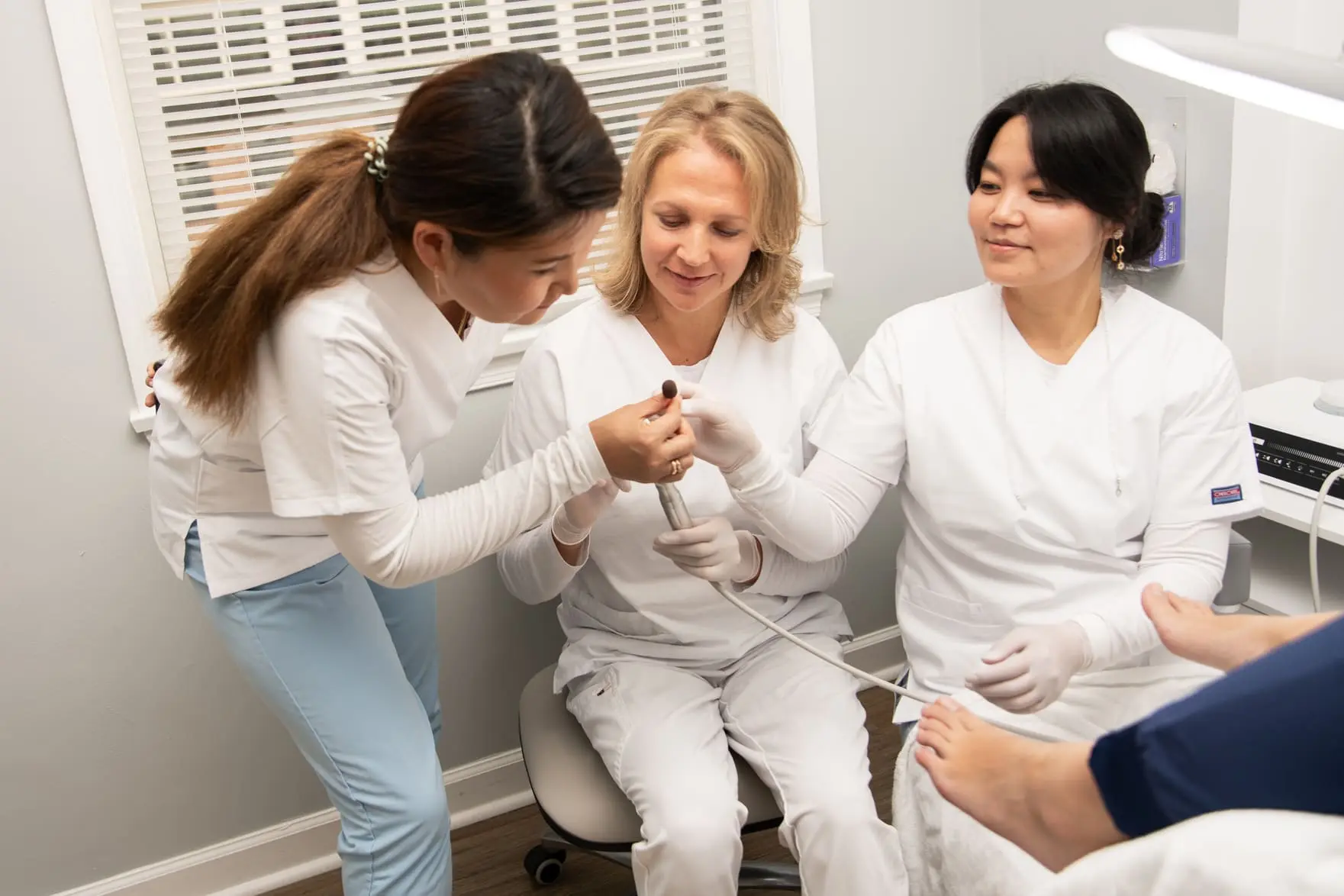 MedPedicure treatment room in Rockville, Maryland